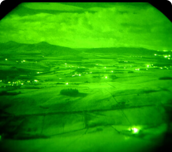 An example of the Night Vision Imaging System (NVIS)